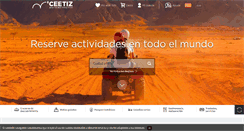 Desktop Screenshot of ceetiz.es
